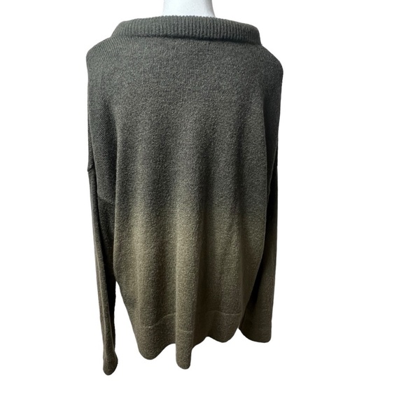 Banana Republic Sweater Women's XL Dip Dye Ombre Mohair Wool Blend Pull Over - Picture 3 of 11